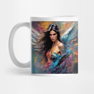 Big colorful angel like Kendall Jenner Mug